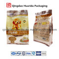 Vivid Printing Effect Stand up Pet Food Ziplock Packaging Bag